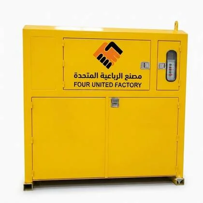مكبس نفايات هيدروليكي